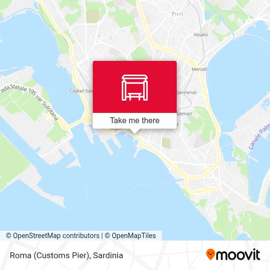 Roma (Customs Pier) map
