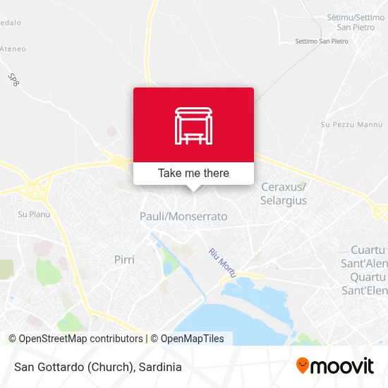 San Gottardo (Church) map