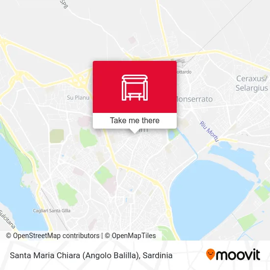 Santa Maria Chiara (Balilla Corner) map