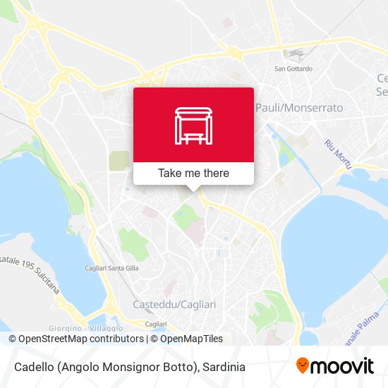 Cadello (Angolo Monsignor Botto) map