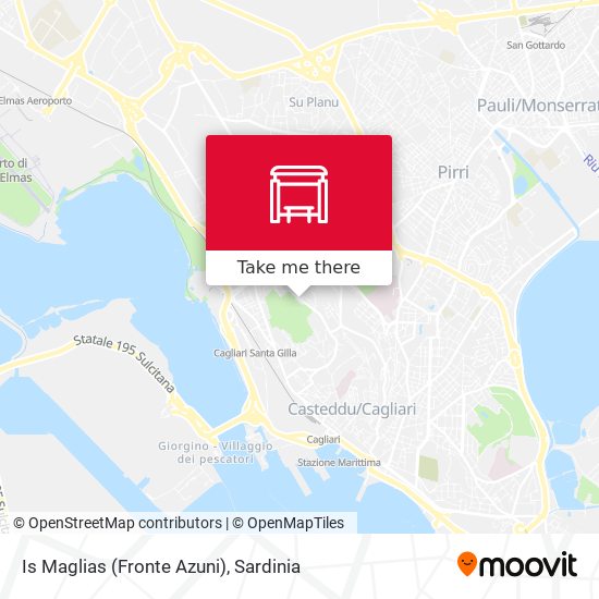 Is Maglias (Fronte Azuni) map