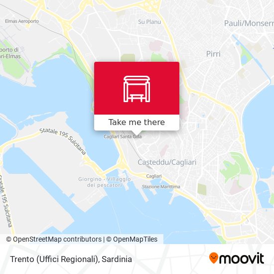 Trento (Uffici Regionali) map