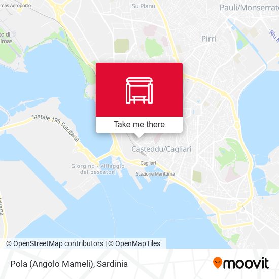 Pola (Angolo Mameli) map