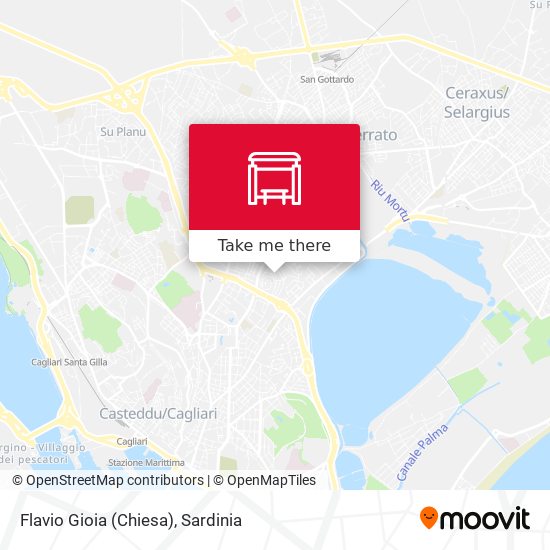 Flavio Gioia (Chiesa) map