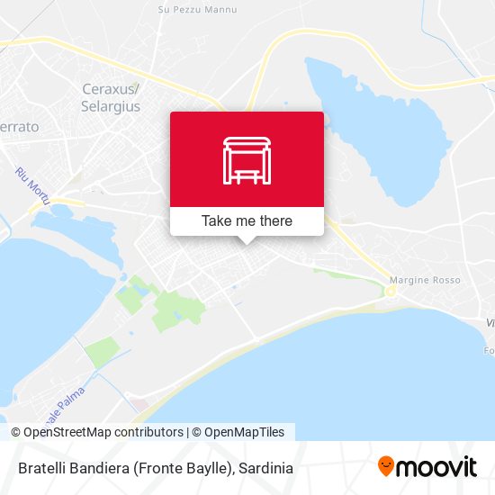 Bratelli Bandiera (Fronte Baylle) map