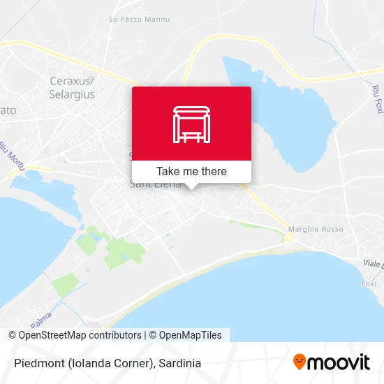 Piedmont (Iolanda Corner) map