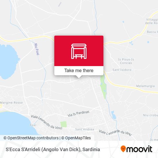 S'Ecca S'Arrideli (Angolo Van Dick) map