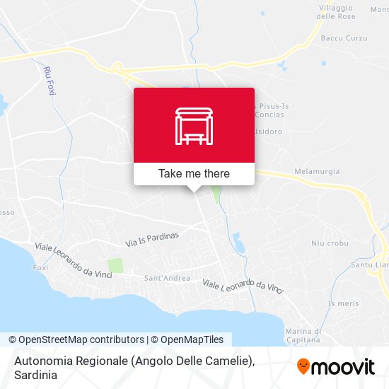 Autonomia Regionale (Angolo Delle Camelie) map