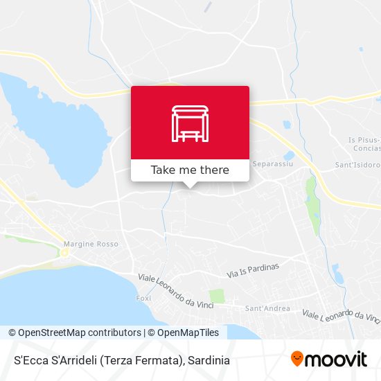 S'Ecca S'Arrideli (Terza Fermata) map