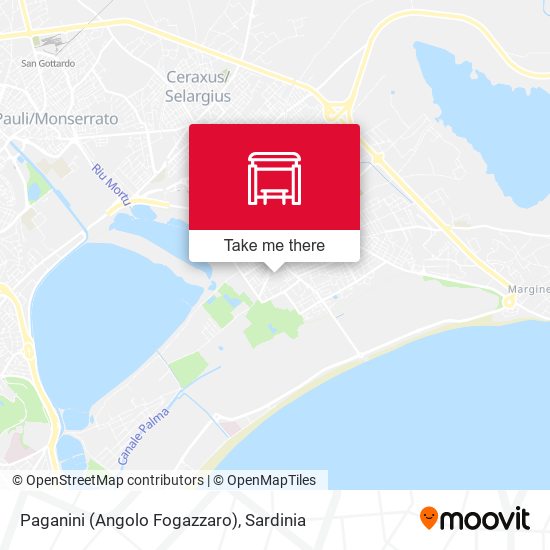 Paganini (Angolo Fogazzaro) map