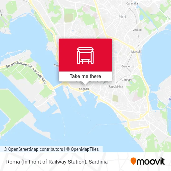 Roma (In Front of Railway Station) map