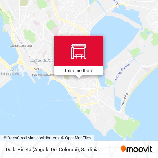Della Pineta (Angolo Dei Colombi) map