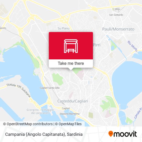 Campania (Angolo Capitanata) map