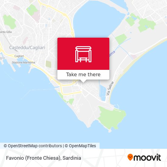 Favonio (Fronte Chiesa) map