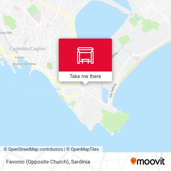 Favonio (Opposite Church) map