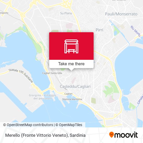 Merello (Fronte Vittorio Veneto) map