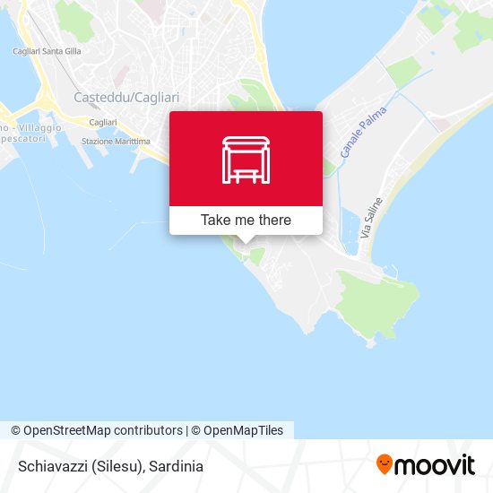 Schiavazzi (Silesu) map
