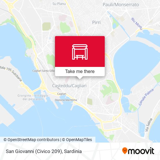 San Giovanni (Civico 209) map