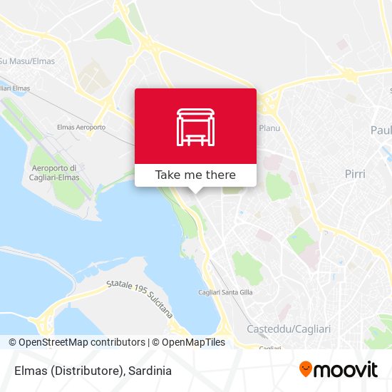 Elmas (Distributore) map