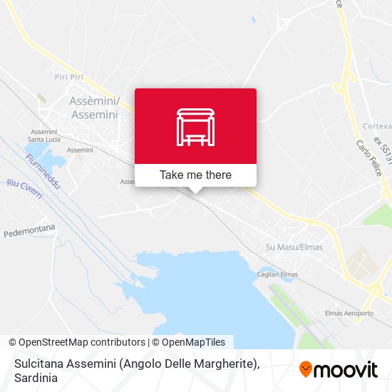 Sulcitana Assemini (Angolo Delle Margherite) map