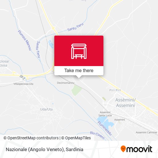 Nazionale (Angolo Veneto) map