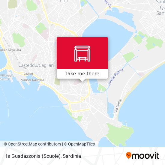 Is Guadazzonis (Scuole) map