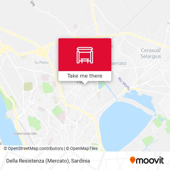 Della Resistenza (Mercato) map