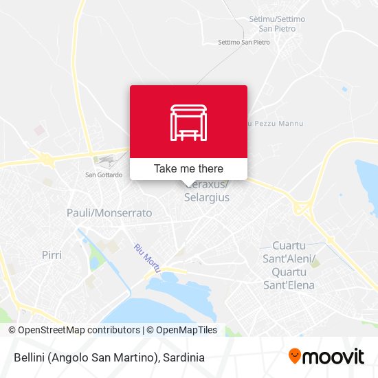 Bellini (Angolo San Martino) map