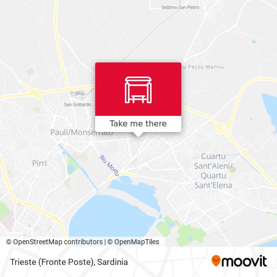 Trieste (Fronte Poste) map