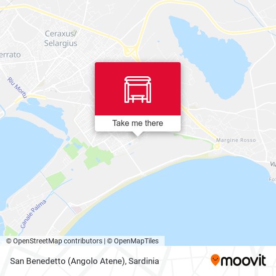 San Benedetto (Angolo Atene) map