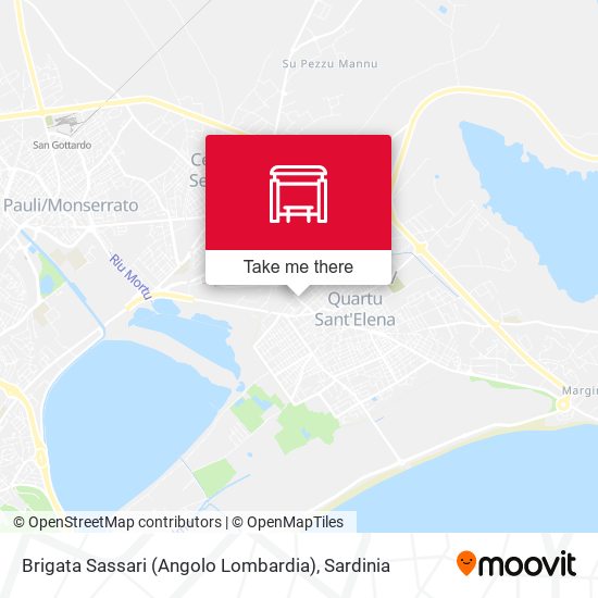 Brigata Sassari (Angolo Lombardia) map
