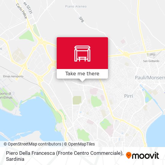 Piero Della Francesca (Fronte Centro Commerciale) map