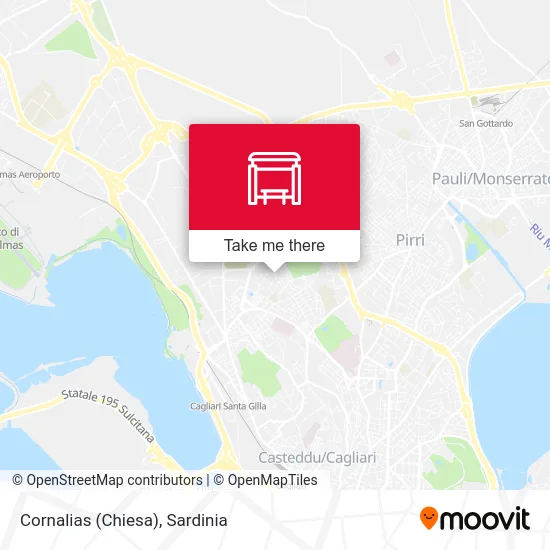 Cornalias (Church) map