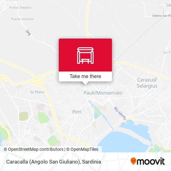 Caracalla (Angolo San Giuliano) map