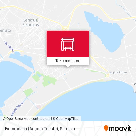 Fieramosca (Angolo Trieste) map