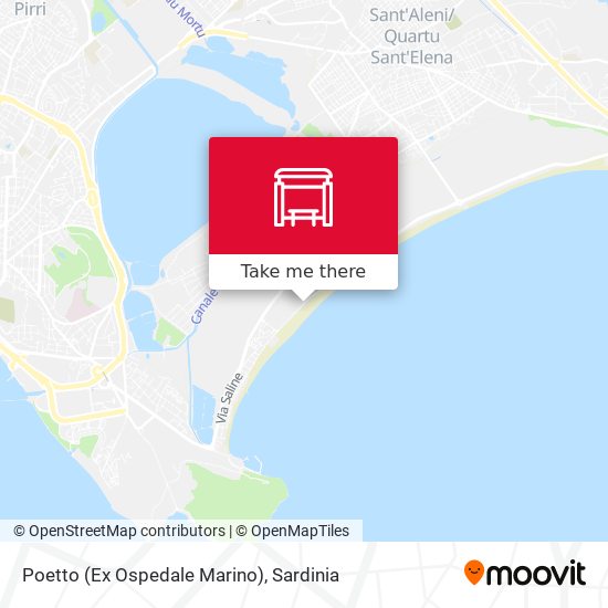 Poetto (Ex Ospedale Marino) map