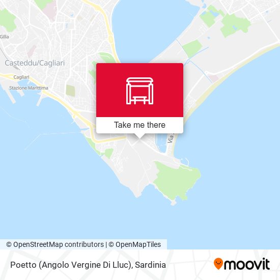 Poetto (Angolo Vergine Di Lluc) map