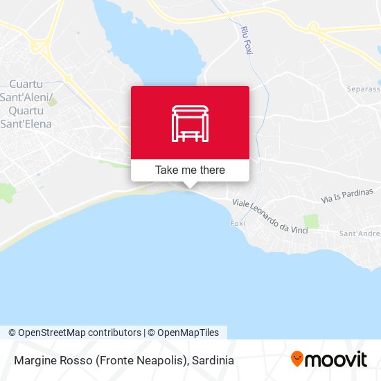 Margine Rosso (Fronte Neapolis) map