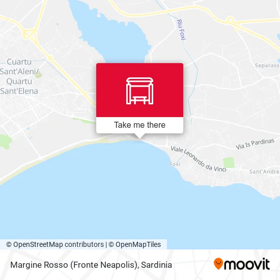 Margine Rosso (Fronte Neapolis) map