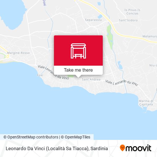 Leonardo Da Vinci (Località Sa Tiacca) map