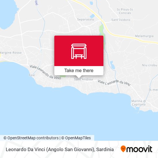 Leonardo Da Vinci (Angolo San Giovanni) map