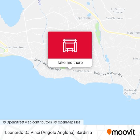 Leonardo Da Vinci  (Angolo Anglona) map