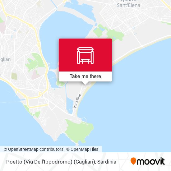 Poetto (Via Dell'Ippodromo) (Cagliari) map