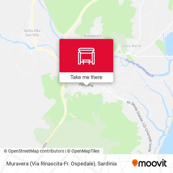 Muravera (Via Rinascita-Fr. Ospedale) map