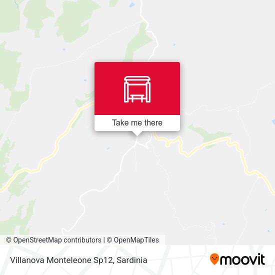 Villanova Monteleone Sp12 map