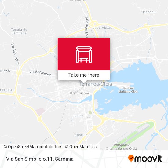Via San Simplicio,11 map
