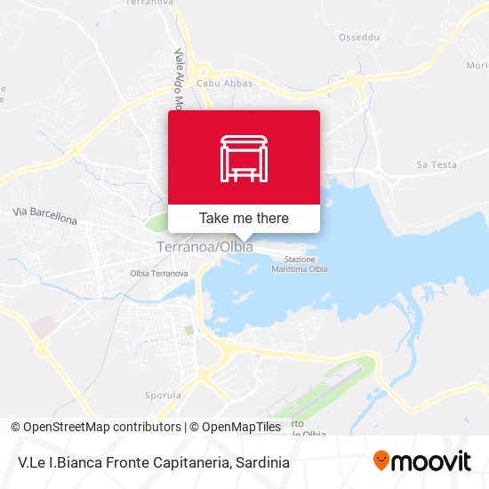 V.Le I.Bianca Fronte Capitaneria map