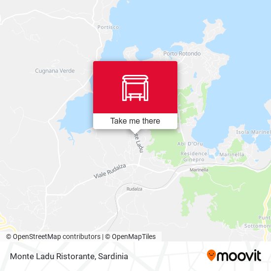 Monte Ladu Ristorante map