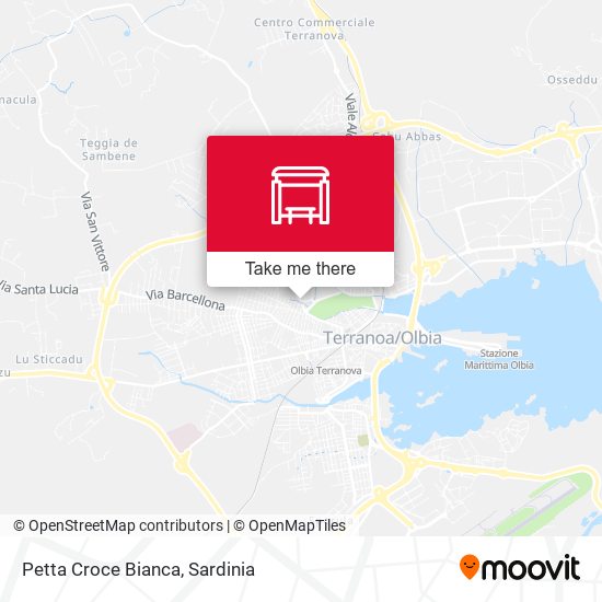 Petta Croce Bianca map