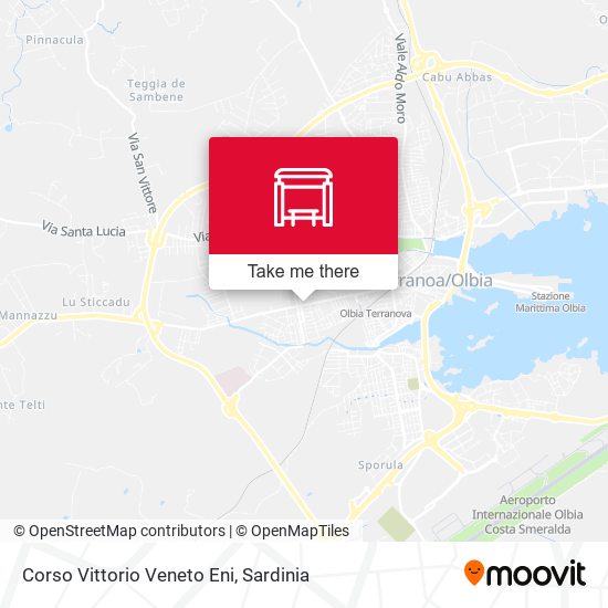 Corso Vittorio Veneto Eni map